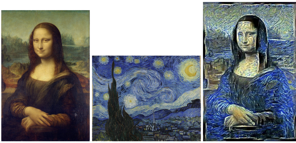 The Starry Night x Mona Lisa