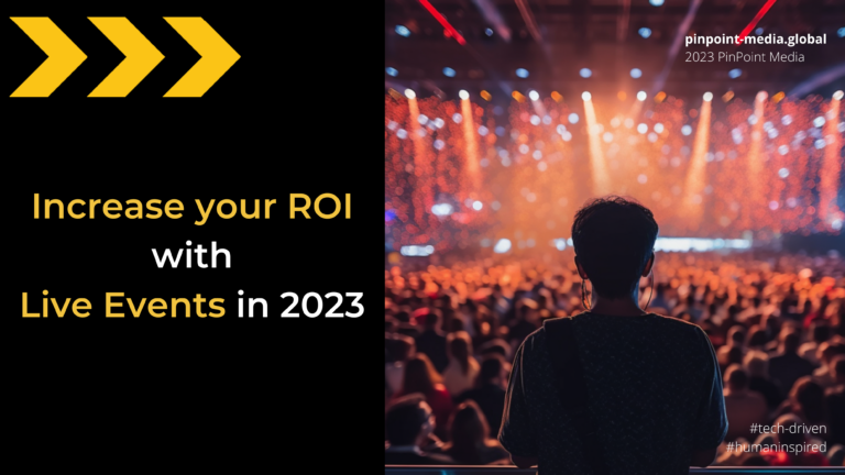 Increase Your ROI with Live Events in 2023